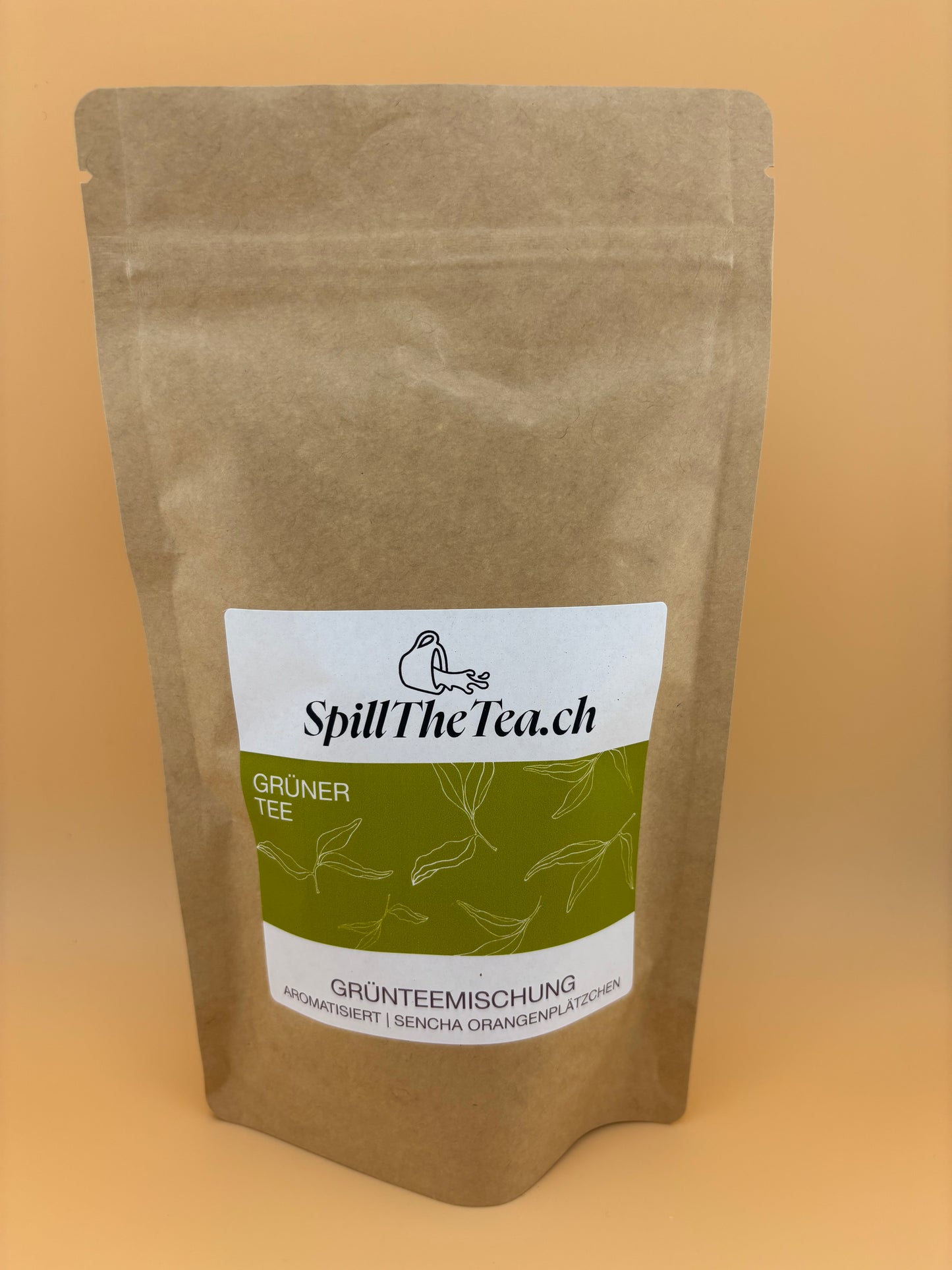 Grüner Tee: Sencha Orangenplätzchen