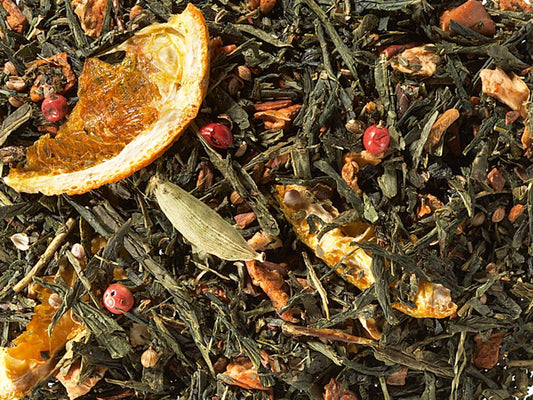 Sencha Orangenplätzchen