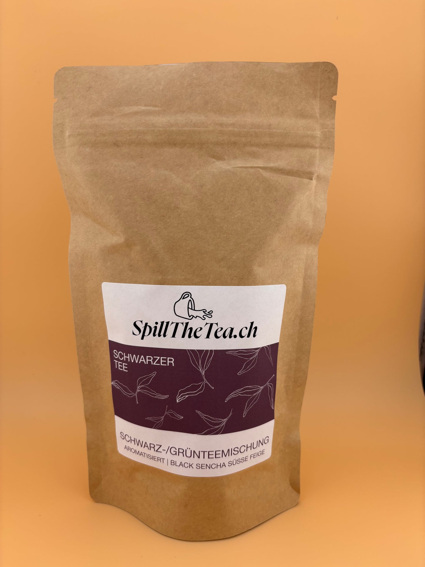 Schwarzer Tee: Black Sencha Süße Feige [Feigen-Note]