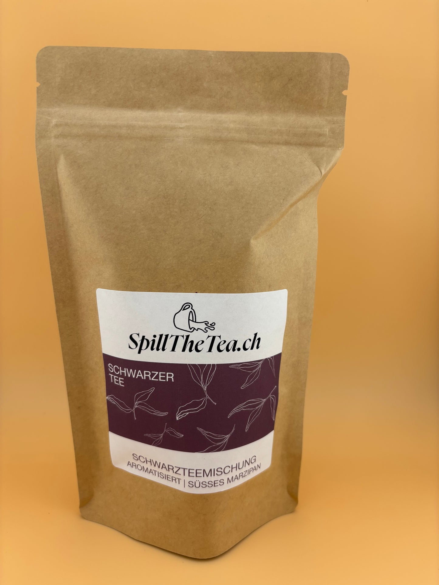 Schwarzer Tee: Süßes Marzipan [Marzipan-Note]