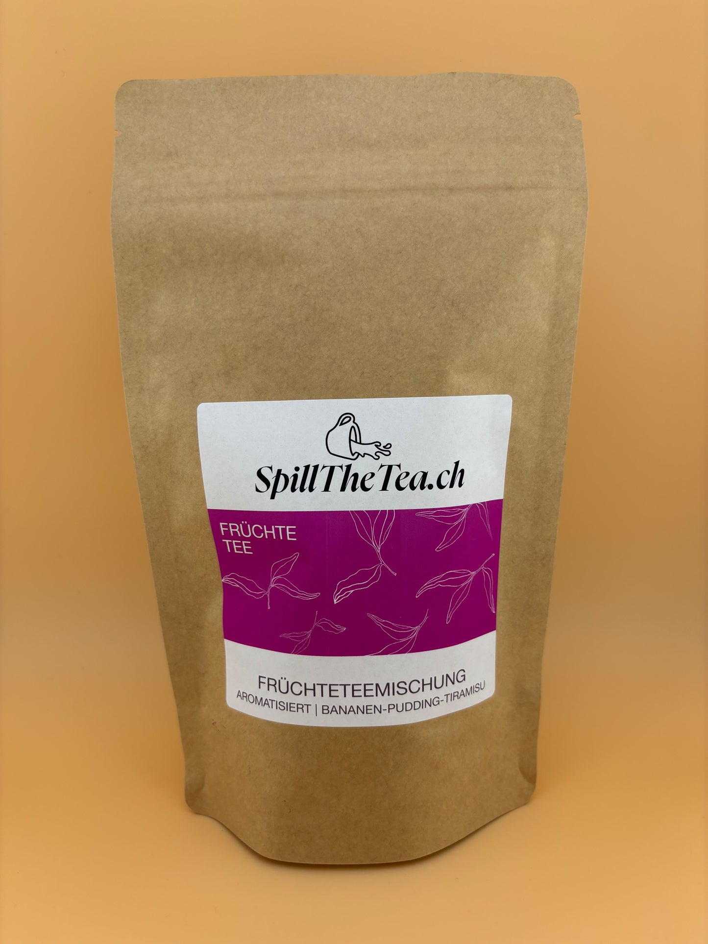 Früchte Tee: Bananen-Pudding-Tiramisu [Bananen-Sahne-Tiramisu Note]