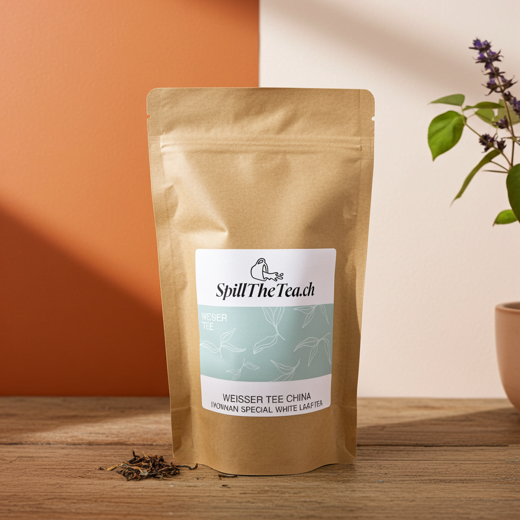 Yunnan Special White Leaf Tea - Cina