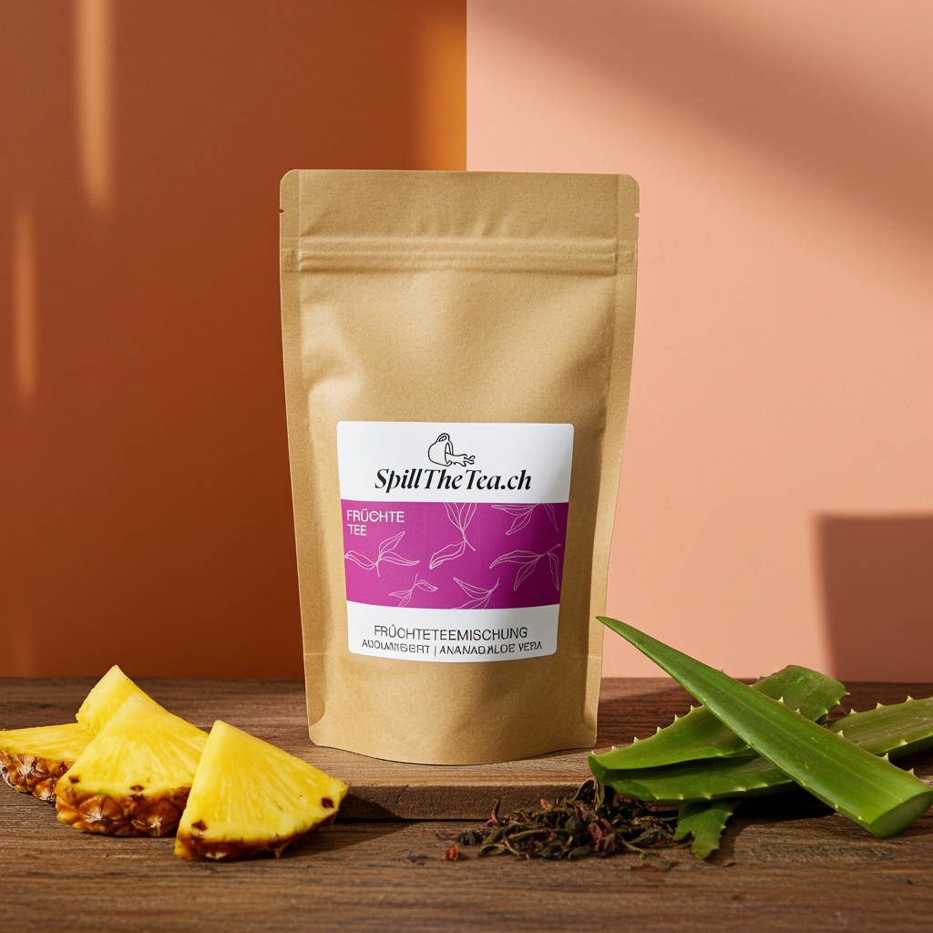 Früchte Tee: Ananas/Aloe Vera [Ananas-Aloe Vera Note]