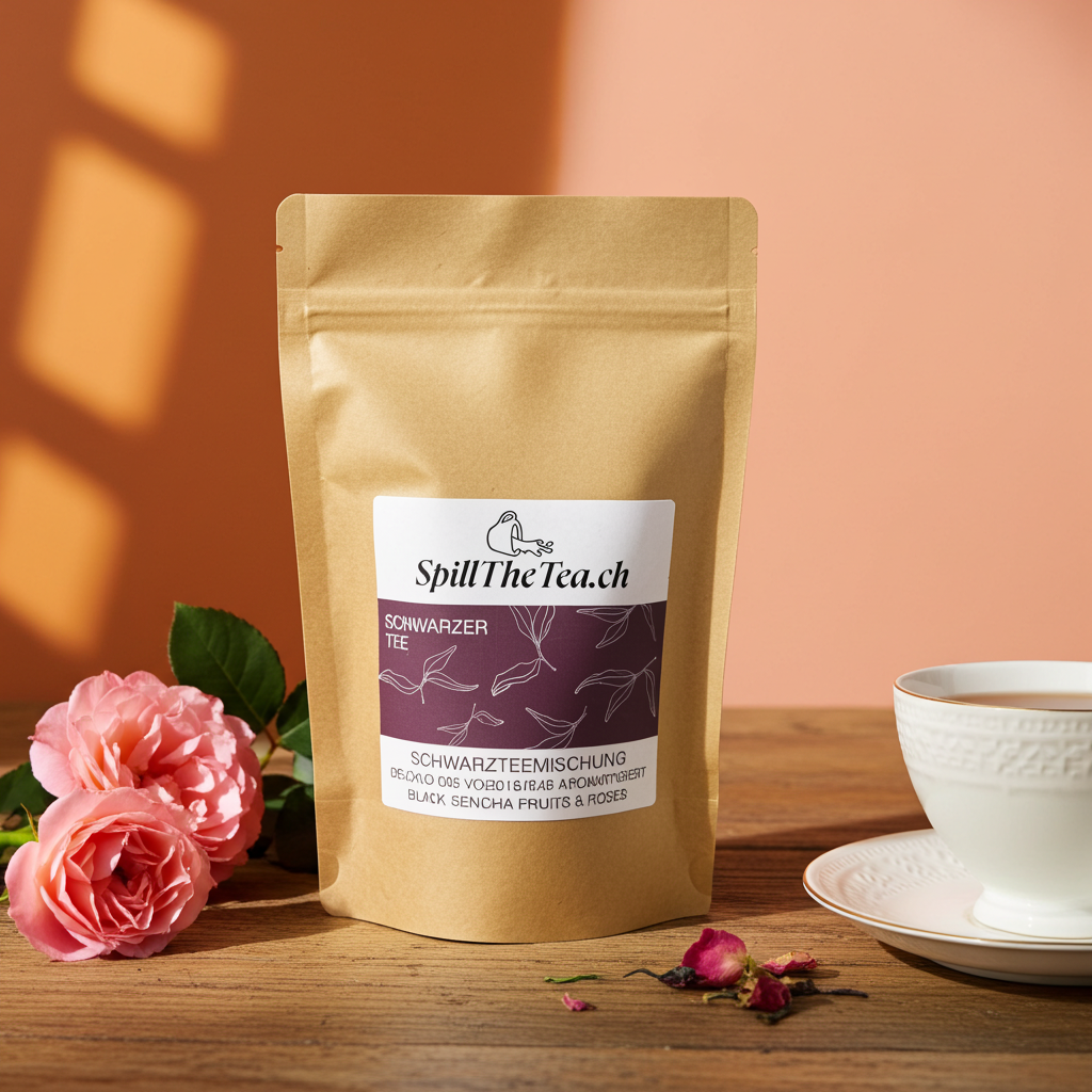 Black Tea: Black Sencha Fruits & Roses [Almond-Vanilla] - DE-ÖKO-003 VO2018/848
